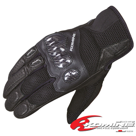 KOMINE GK-197 Carbon Protect 3DM-Glove- SENNA