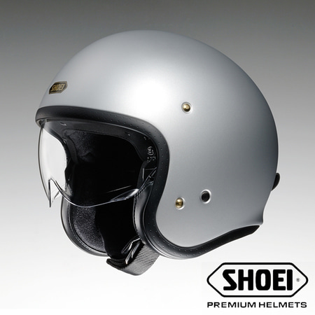 쇼에이 SHOEI J.O MT.L.SILVER 무광 오픈페이스 클래식바이크 할리 스쿠터 헬멧