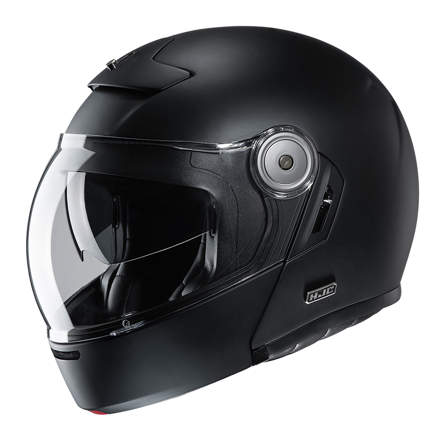 홍진 HJC V90 SEMI FLAT BLACK 시스템 풀페이스 오토바이 헬멧