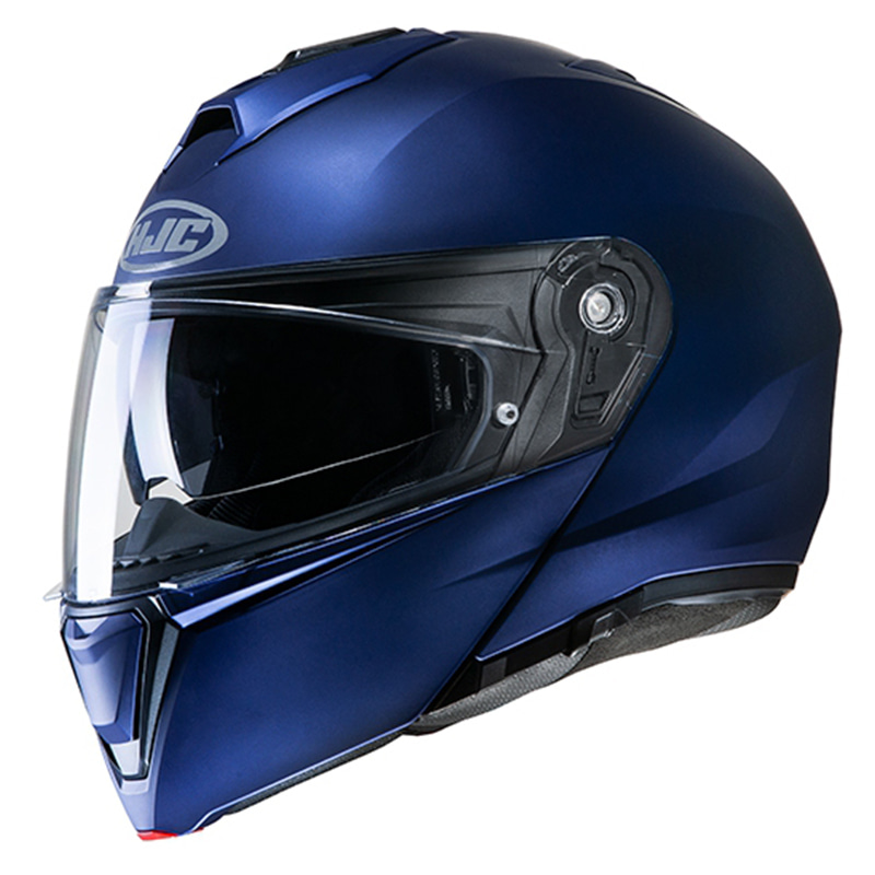 HJC 홍진 i90 SEMI FLAT METALLIC BLUE 오토바이 시스템 헬멧