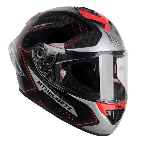 MT RAPIDE CARBON MASTER GLOSSY FLUOR RED