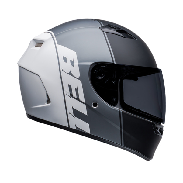 BELL 퀄리파이어 Z-레이 무광 그레이/블랙  /벨 오토바이 풀페이스 헬멧