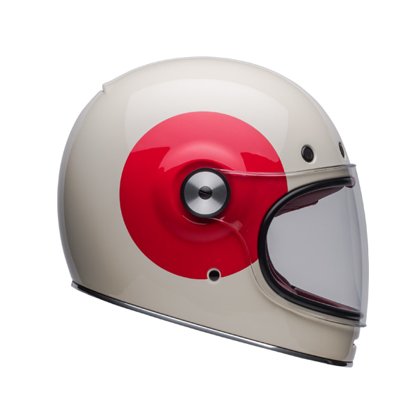 BELL 불릿 TT 빈티지화이트/옥스블러드/벨 오토바이 풀페이스 헬멧