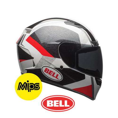 BELL 퀄리파이어 디럭스 액셀러레이터 레드/블랙 밉스  /벨 오토바이 풀페이스 헬멧