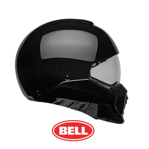 BELL 브루저 솔리드 블랙   /벨 오토바이 시스템 헬멧