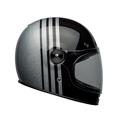 BELL 불릿 SE 리버브 블랙/실버 플레이크 /벨 오토바이 풀페이스 헬멧