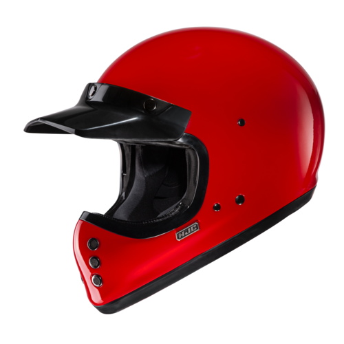 HJC 홍진 V60 DEEP RED 딥레드 풀페이스 클래식 오토바이 헬멧