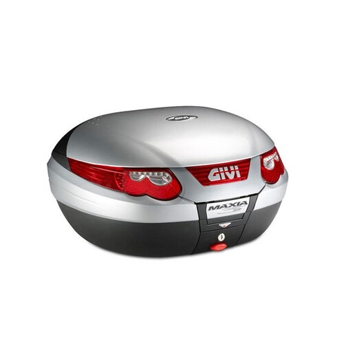 GIVI 기비 탑박스 (모노키-Made in Italy) 맥시아3(E55) - 화이트/실버/블랙유광 : 55리터