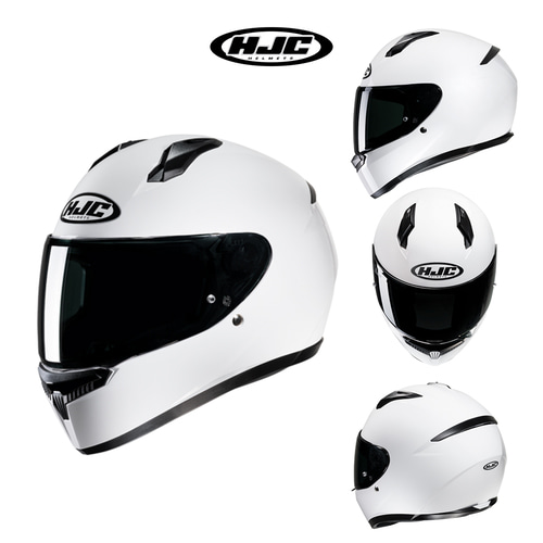 홍진 HJC C10 유광 화이트 풀페이스 헬멧