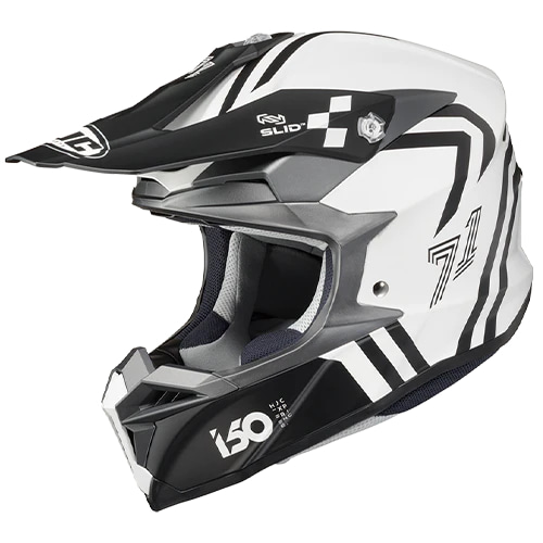 HJC 홍진 I50 HEX MC10SF 화이트 오토바이헬멧 오프로드 풀페이스 바이크 헬멧