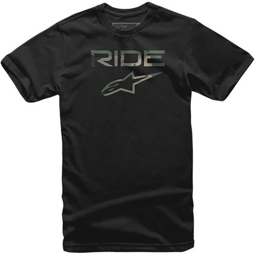 알파인스타 티셔츠 캐주얼 오토바이 바이크 RIDE 2.0 CAMO - BLACK