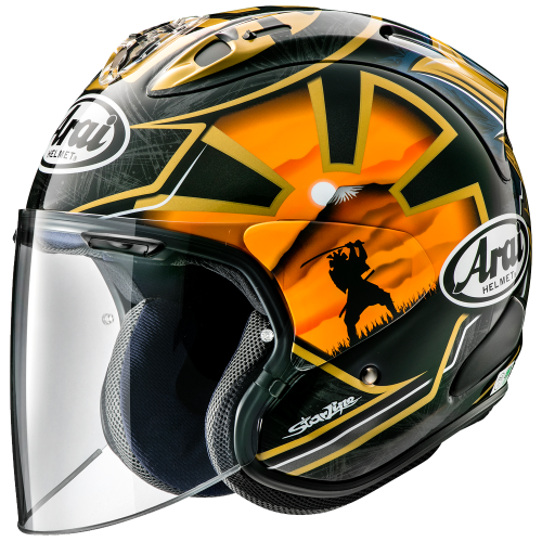 아라이 ARAI VZ-RAM Pedrosa Spirit Gold 페드로사 스피릿 골드 오픈페이스 오토바이 배달 스쿠터 헬멧